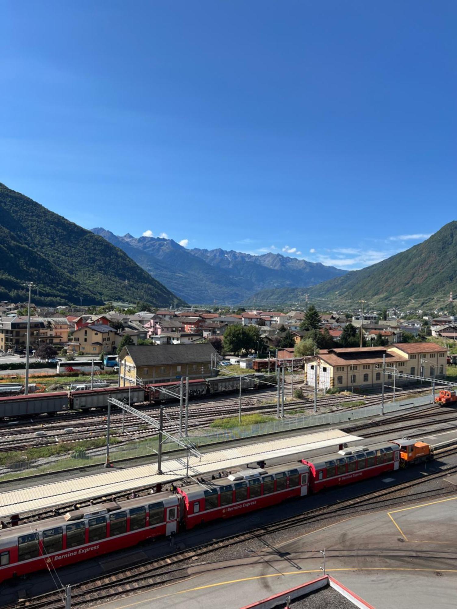 Apartmán Bernina View Tirano Exteriér fotografie
